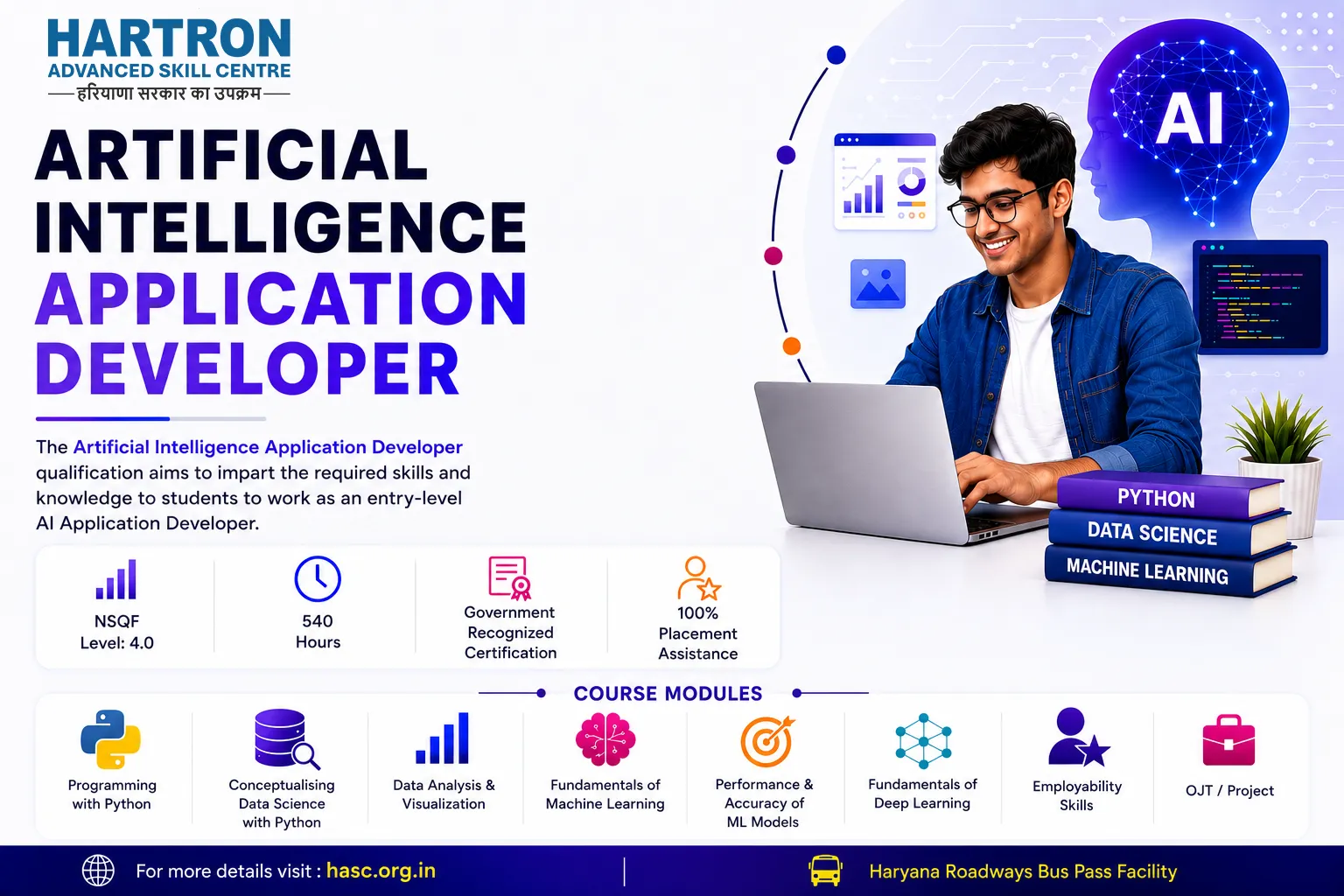 Artificial Intelligence Application Developer Course at HASC