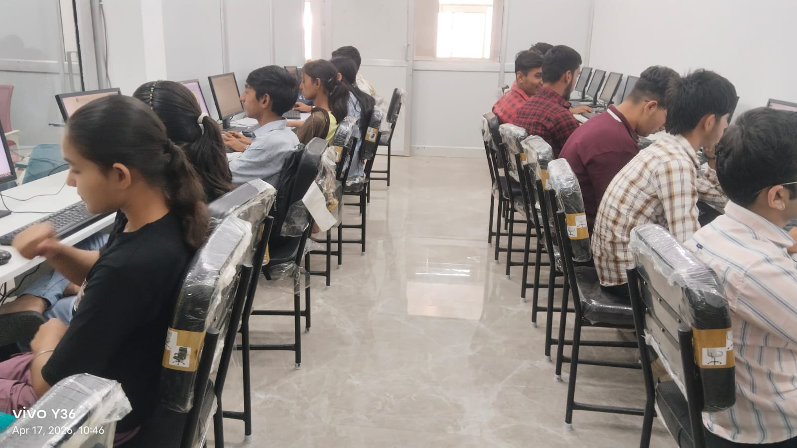 Hartron Advanced Skill Centre Barwala - Computer Lab