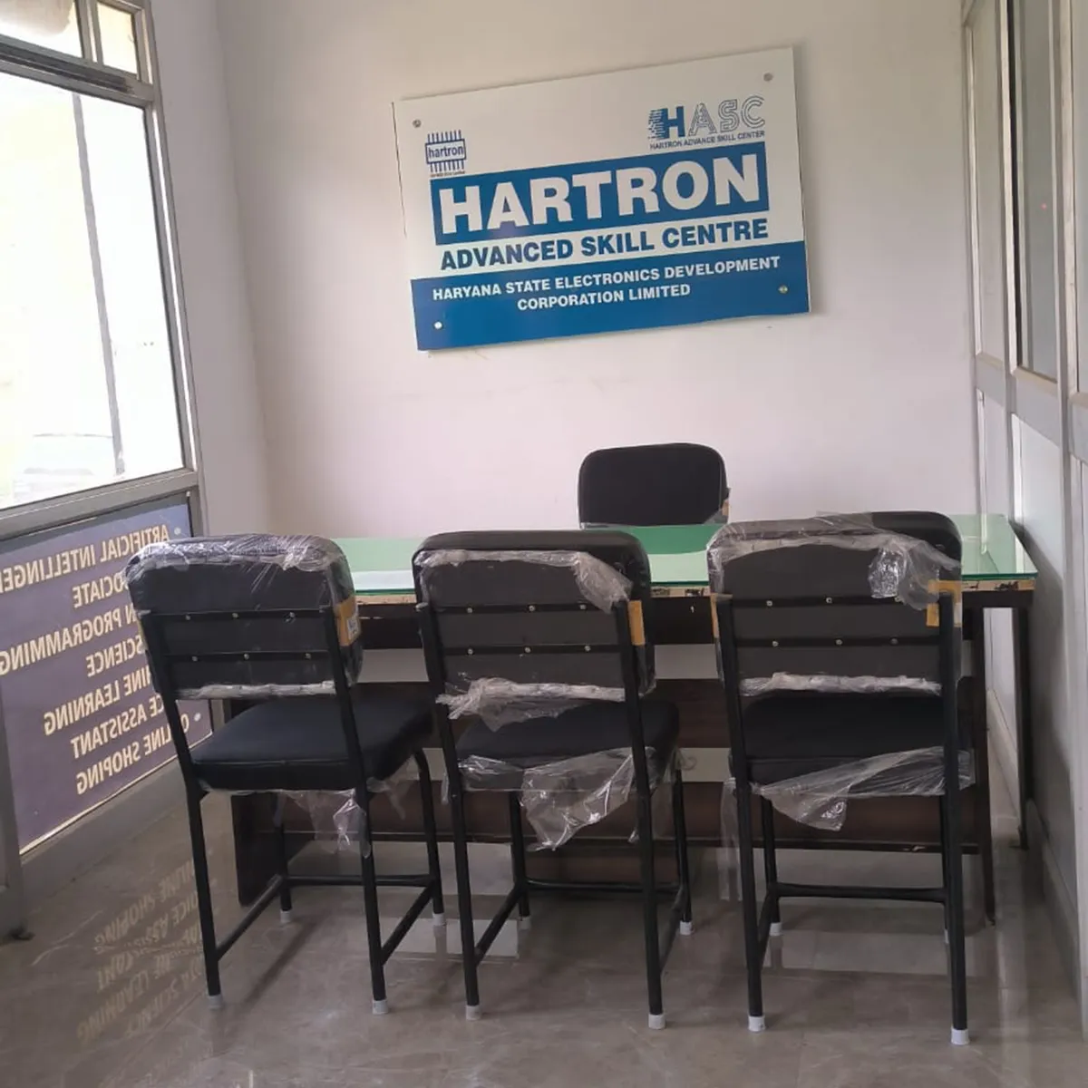 Hartron Advanced Skill Centre Barwala - Reception Area
